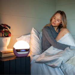 Simulateur d'aube Lumie Sunrise Alarm - Lampe de luminothérapie - Auriseo