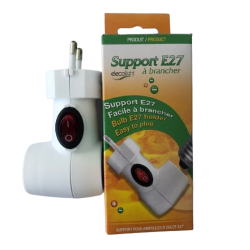 Support pour ampoules E27...