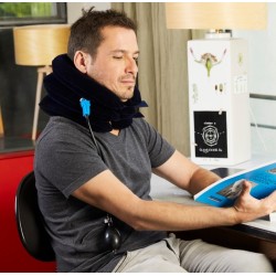 NeckTrack + coussin acupression Zen Flower fleurs de champ - douleurs du cou - Medi-Lum