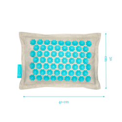 NeckTrack + coussin acupression Zen Flower fleurs de champ - douleurs du cou - Medi-Lum