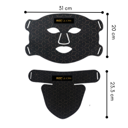 Silica 4 LED Mask Visage et Cou anti-âge | Medi-Lum