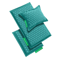 Pranamat Eco Triopack – Tapis, Coussin et Mini Tapis d’Acupression Naturels