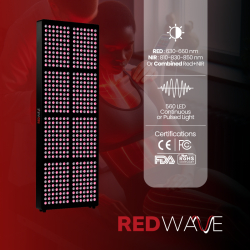 REDWAVE PROPULSE 2400 panneau rouge et infrarouge | Medi-Lum