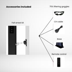 REDWAVE PROPULSE 2400 panneau rouge et infrarouge | Medi-Lum
