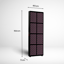 REDWAVE PROPULSE 2400 panneau rouge et infrarouge | Medi-Lum
