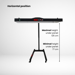 Stand REDWAVE PROPULSE 2400 panneau infrarouge | Medi-Lum