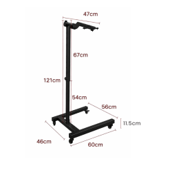 Rollerstand für REDWAVE Propulse Rotlichtpanel | Medi-Lum