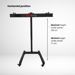 Rollerstand für REDWAVE Propulse Rotlichtpanel | Medi-Lum