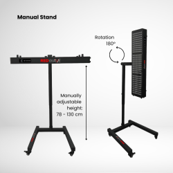 Rollerstand für REDWAVE Propulse Rotlichtpanel | Medi-Lum