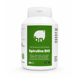 Spiruline Bio BN Nutrition, 100% Pure, Riche en Fer et Nutriments, Medi-Lum