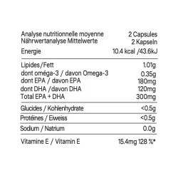 Omega-3 Essential, Fischöl mit EPA und DHA, BN Nutrition, Medi-Lum