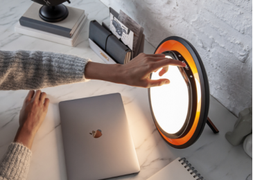 Lichttherapie-Lampe: Wie platziere ich sie richtig?